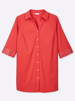 sheego Longbluse erdbeere – Produktbild 1 von 1