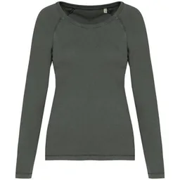 Greenspired Greenspired Umweltfreundliches Raglan-Langarmshirt für Damen 180g/m² XS - XXL – Produktbild 1 von 1