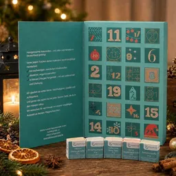 Kleine Auszeit Manufaktur Kleine Auszeit Manufaktur Adventskalender Seifenträume mit 24 Naturseifen - vegan, palmölfrei, handgemacht und plastikfrei – Produktbild 1 von 1