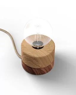 ALMUT von Wildheim ALMUT von Wildheim Tischlampe Eichenholz – Produktbild 1 von 1