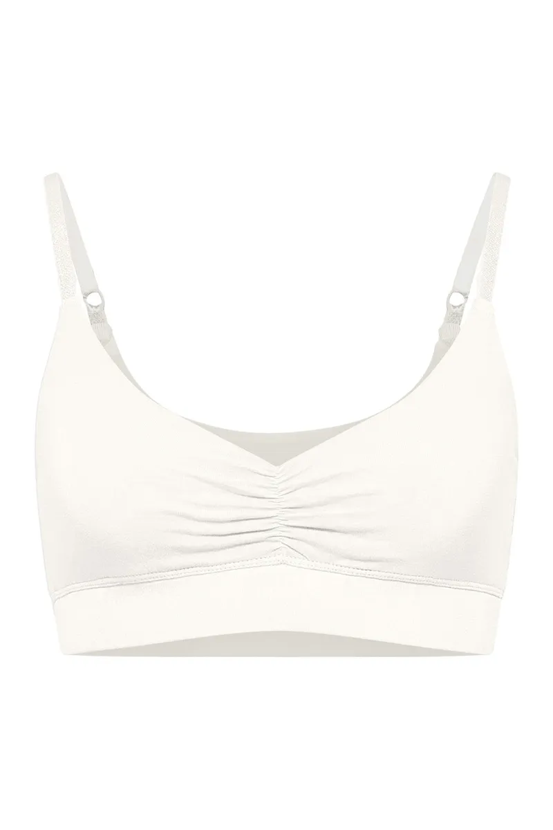 Tranquillo Bralette jersey Nolaa aus Tencel™ - white / XS – Produktbild 1 von 2