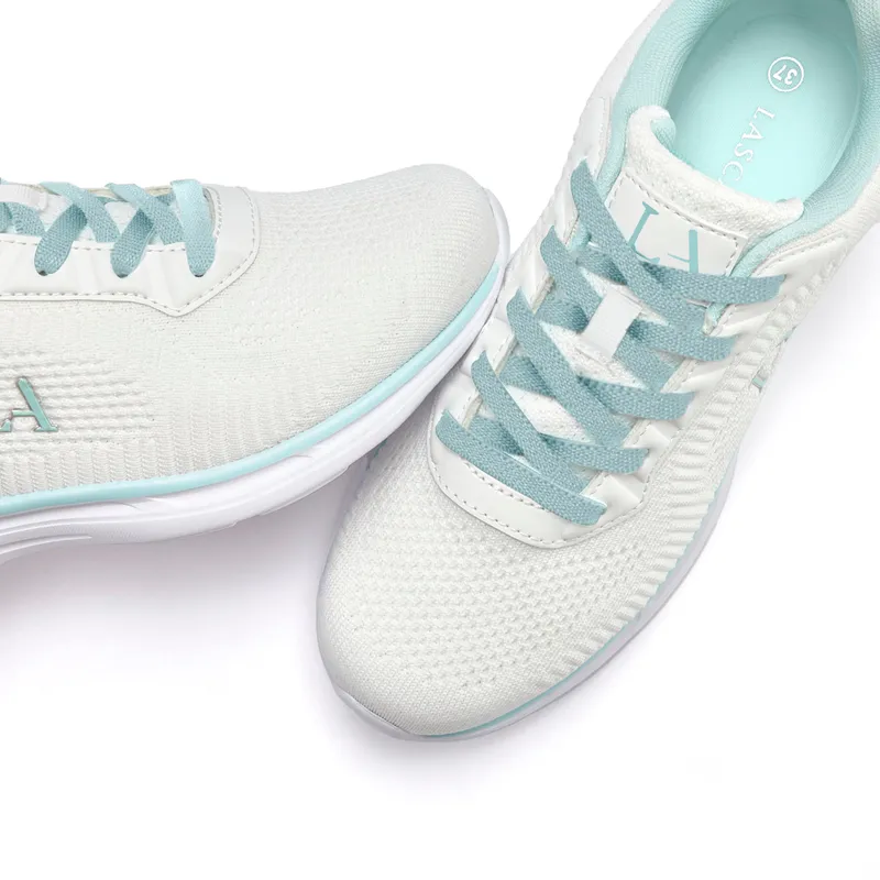 Lascana Sneaker, Weiß/mint, – Produktbild 1 von 3