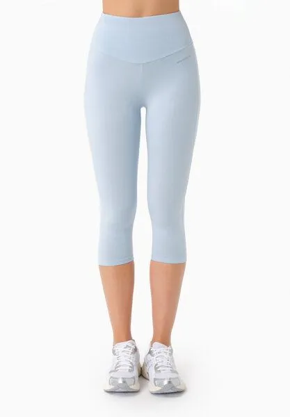 ORGANICATION ORGANICATION LISSA | Capri-Leggings aus Bio-Baumwolle, Seashell blue, – Produktbild 2 von 4
