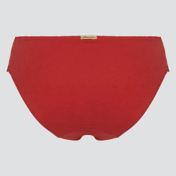 comazo|earth comazo|earth Fairtrade Mini-Slip, Cranberry, – Produktbild 4 von 4