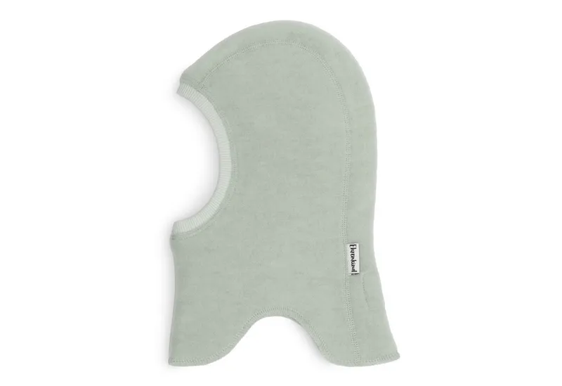 Ehrenkind Schlupfmütze Kinder aus Merino-Wollfleece (Schlupfmütze mit Hals- und Ohrenschutz) Wärmender Rundumschutz, Jade, – Produktbild 1 von 5