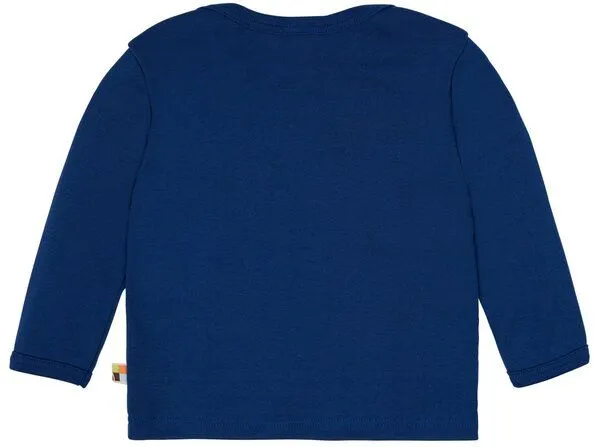 loud + proud loud + proud Babys & Kinder Shirt uni, GOTS-zertifiziert, Ultramarin(blau), – Produktbild 1 von 2