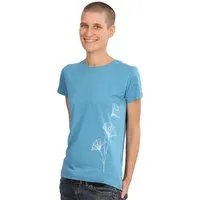 Life Tree Life-Tree Fairwear Bambus Shirt Women Petrol Blue Ginkgo, Blau, – Produktbild 1 von 1