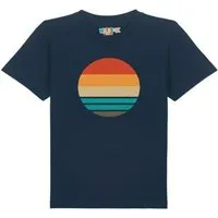 watabout kids watabout.kids T-Shirt Kinder Retro Sunset Ocean, French navy, – Produktbild 1 von 1