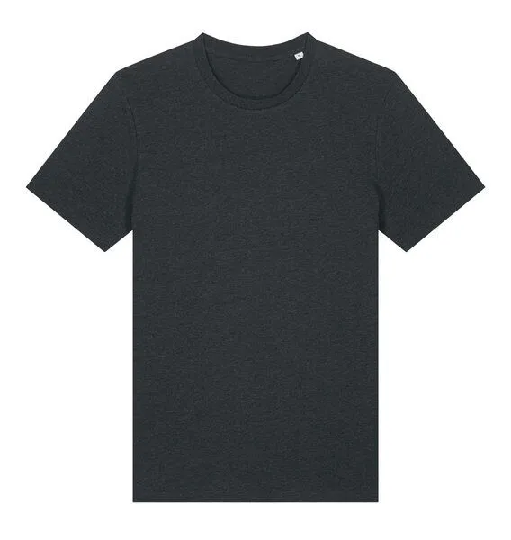 Greenspired Greenspired Nachhaltiges Unisex T-Shirt aus 100% Biobaumwolle 155 g/m² XXS-5XL, Dunkelgrau-meliert, – Produktbild 1 von 1