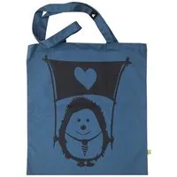 päfjes päfjes Ingo Igel - Hält die Fahne der Liebe - Feste Baumwolltasche 340 – Produktbild 1 von 1