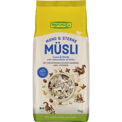 RAPUNZEL RAPUNZEL Bio-Müsli "Mond & Sterne", 1 kg – Produktbild 2 von 2