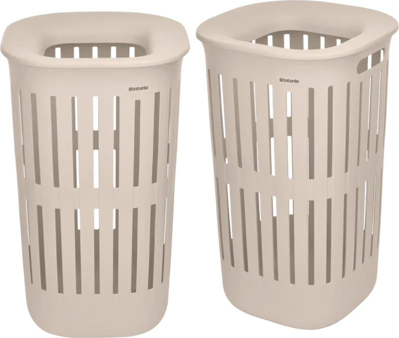 Brabantia Brabantia Collect-It Wäschekorb 55 L, 2-er Set, Beige, – Produktbild 1 von 1