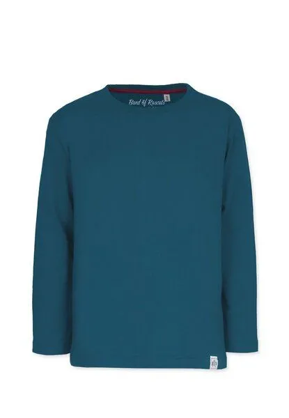 Band of Rascals Band of Rascals Basic Longsleeve, Dark-petrol, – Produktbild 2 von 4