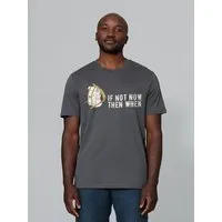 watapparel watapparel T-Shirt Unisex If not now then when, Anthracite, – Produktbild 1 von 1