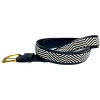 Zinj Design Zinj Design Massai Ledergürtel - Zebra Kenia - Unisex – Produktbild 1 von 1