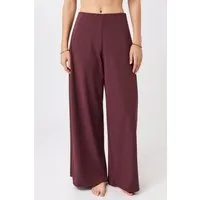 mandala MANDALA Damen vegan Hose Extra Wide Ruby – Produktbild 1 von 1