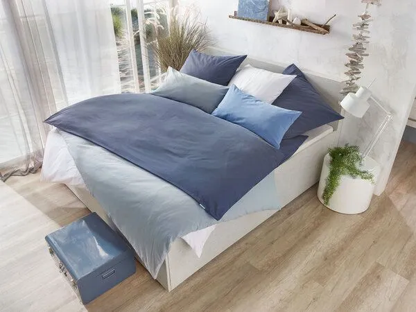 OceanSafe by Jilda-tex OceanSafe by Jilda-tex OceanSafe 100% Cradle to Cradle Uni-Bettwäsche Verschiedene Farben, Jade, – Produktbild 2 von 4