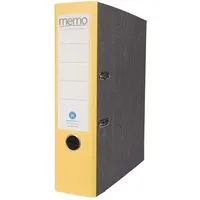 Memo memo Ordner gelb Rückenbreite 8 cm – Produktbild 1 von 1