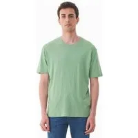 ORGANICATION ORGANICATION T-Shirt aus Bio-Baumwolle und Leinen – Produktbild 1 von 1