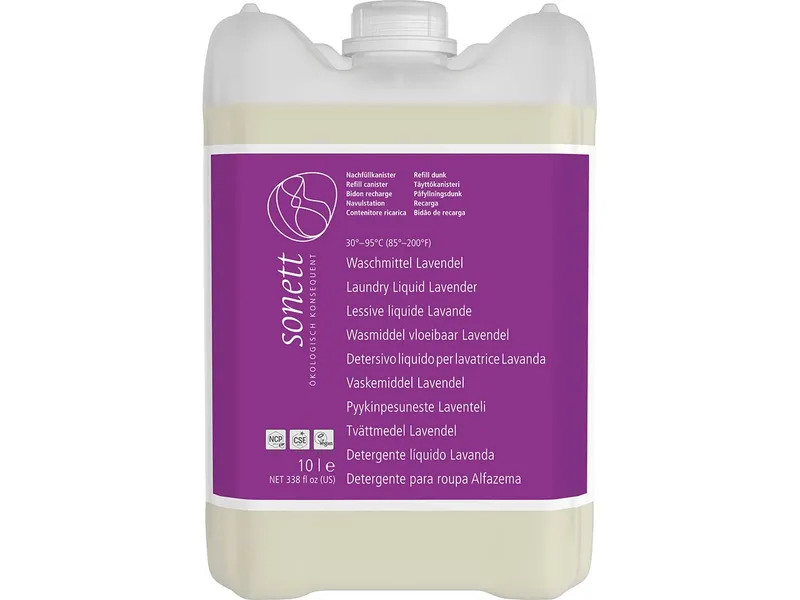 Sonett Sonett Flüssigwaschmittel "Lavendel", 10 l – Produktbild 1 von 1