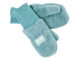 Pickapooh Pickapooh Kinder Fäustlinge Bio-Schurwolle Fleece sea green Gr.3 (2 bis 4 Jahre) – Produktbild 1 von 1