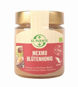El Puente El Puente Bio-Blütenhonig aus Mexiko | Fair Trade | Bio-zertifiziert | Glutenfrei – Produktbild 1 von 1