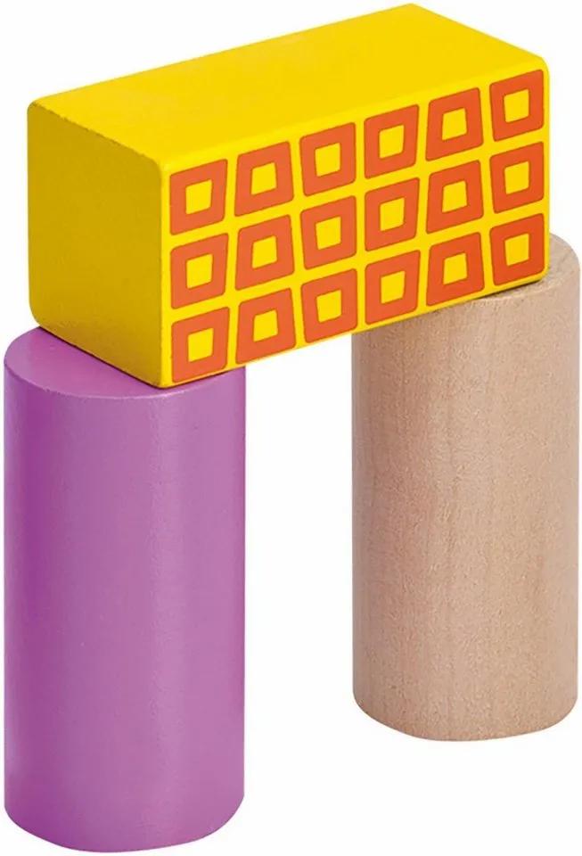 eichhorn eichhorn Color, Holzbausteine Spielbausteine, (50 St), Bunt, – Produktbild 4 von 5
