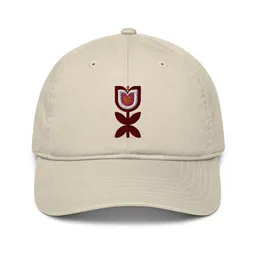 PepMelon Tulpen Blume - 3D gestickte Bio-Baseballmütze, Baseball Cap Birds – Produktbild 1 von 1
