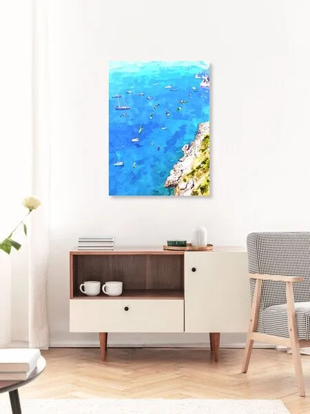 Photocircle Photocircle Poster / Leinwandbild - Capri Island – Produktbild 3 von 4