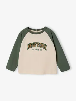 Vertbaudet Baby Shirt Stickerei New York City vanille – Produktbild 1 von 1