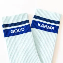 Divasya Divasya Socken mit Yoga Motiv | Good Karma – Produktbild 1 von 1