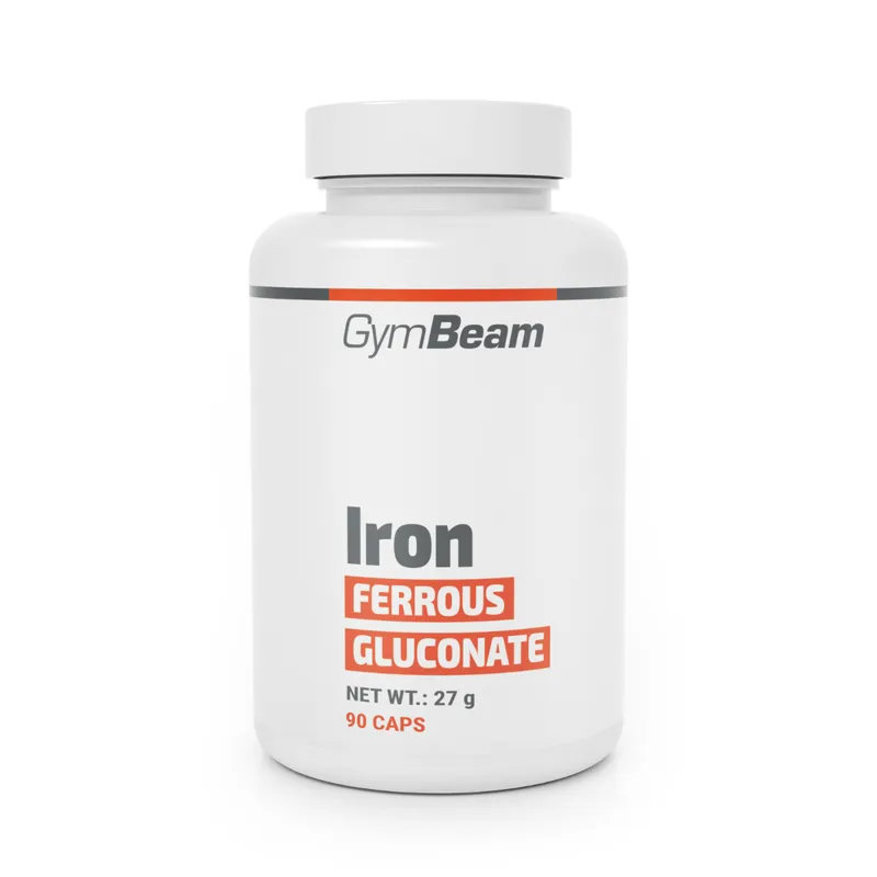 GymBeam GymBeam Eisenglukonat 90 Kapseln – Produktbild 1 von 1