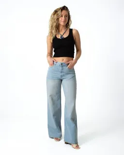 Kuyichi Kuyichi HARPER Loose Flare Jeans (light blue) – Produktbild 1 von 1
