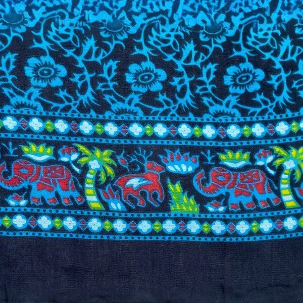Der Lindwurm Der Lindwurm Sarong- Mandala, Blau (buntes mandala), – Produktbild 3 von 3
