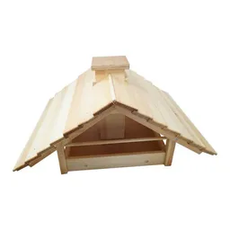 NATUREHOME NATUREHOME Vogelhaus mit Satteldach und Futterschacht – Produktbild 1 von 1
