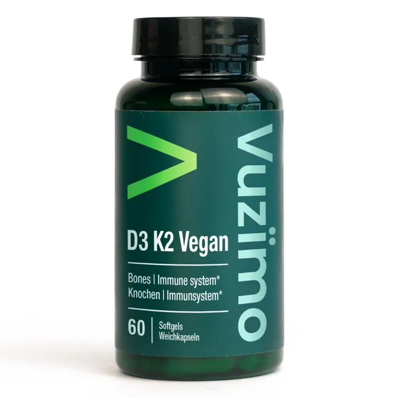Vuzimo Vuzimo D3 K2 Vegan Weichkapseln – Produktbild 1 von 1