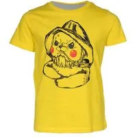 FÄDD FÄDD Kinder T-Shirt Rundhals aus Bio-Baumwolle "PikHansChu" Gelb – Produktbild 1 von 1