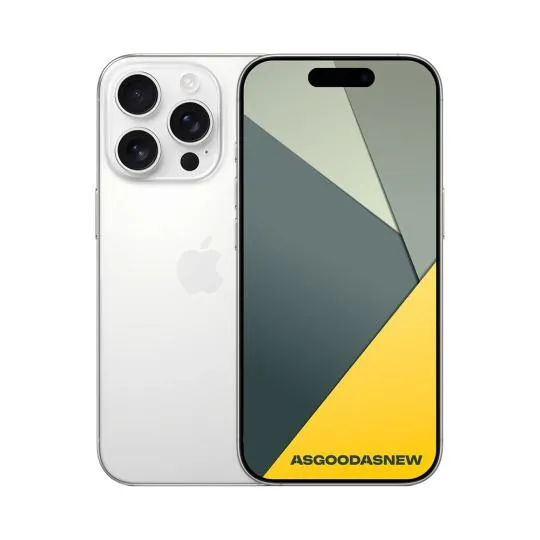 Apple Apple iPhone 16 Pro 128GB, Titan weiß, – Produktbild 1 von 2