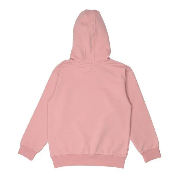 Walkiddy Kinder Kapuzenpullover GOTS zertifiziert – Rosa mit Blumenmotiv, weich & bequem | von Walkiddy, Pink, – Produktbild 2 von 3