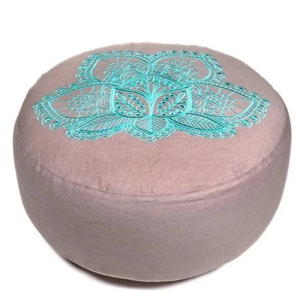 Just Be Just Be Meditationskissen Lotus, Taupe, – Produktbild 1 von 3