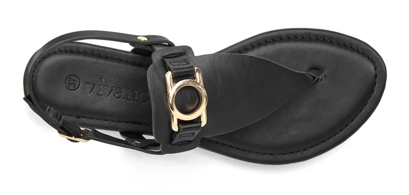 Vivance Zehentrenner schwarz, Schwarz, – Produktbild 2 von 3