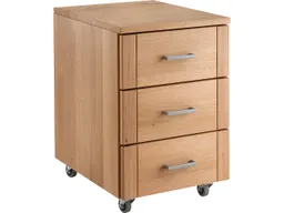 Rollcontainer "buxing selet" B 40 x T 50 x H 60 cm, Rahmenfront, Wildeiche – Produktbild 1 von 1