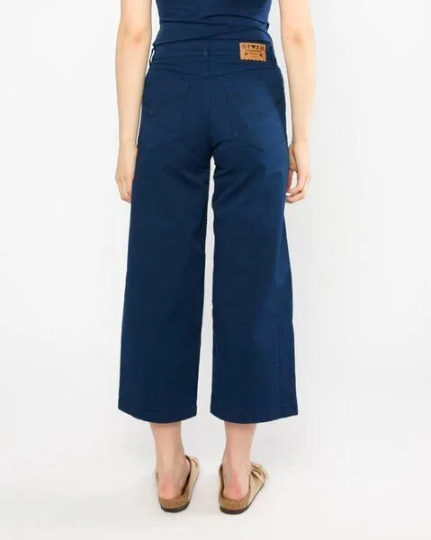 blutsgeschwister Blutsgeschwister High Waist Culotte - aus Bio-Baumwolle, Sapphire majesty blue (blau), – Produktbild 3 von 4