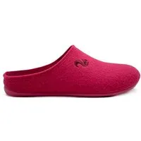 thies Veganer Slipper "thies ® PET", fair, mit Wechselfussbett, Raspberry (fuchsia), – Produktbild 1 von 1