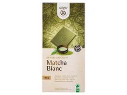 gepa GEPA Bio-Schokolade 'Grand Chocolate' Matcha Blanc, 80 g – Produktbild 1 von 1