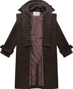 ragwear ragwear Langmantel Trenchie Felt Y Weicher Trenchcoat mit herausnehmbarem Stepp-Inlay – Produktbild 1 von 1