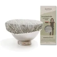 Kumanu von Natur aus gut Kumanu - von Natur aus gut Bienenwachstuch Haube "Frischefrida" | ø 22-26cm | aus Bio-Bienenwachs, Kumanu streif, – Produktbild 1 von 1