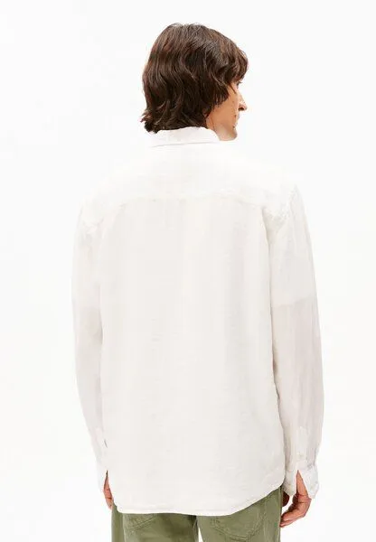ARMEDANGELS ARMEDANGELS LINEN Herren Hemd aus Leinen, White, – Produktbild 2 von 4
