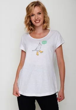GreenBomb GREENBOMB Animal Bird Fine Cool - Sportliches T-Shirt aus Bio-Baumwolle / hochwertiger Print / GOTS / Fair & Vegan – Produktbild 1 von 1