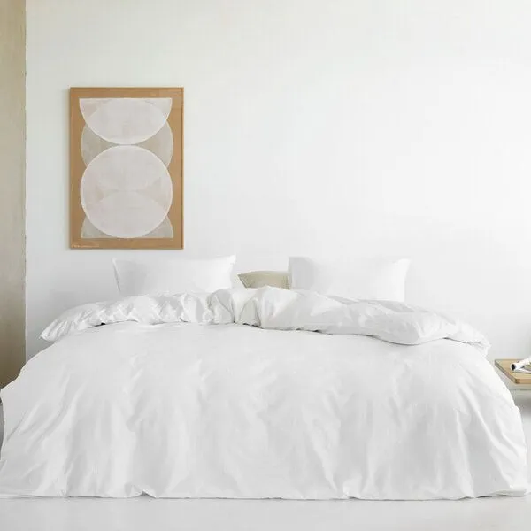 Yumeko Yumeko Bettwäsche Baumwollsatin White Moon – Produktbild 1 von 4